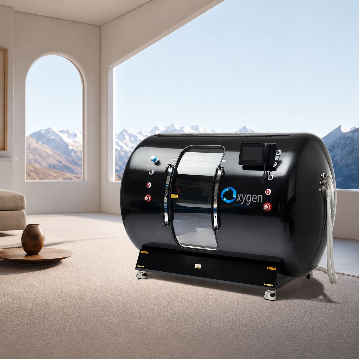 hyperbaric oxygen chamber
